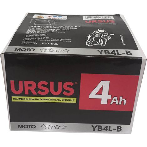 Moto Batteria Ursus 6Ah