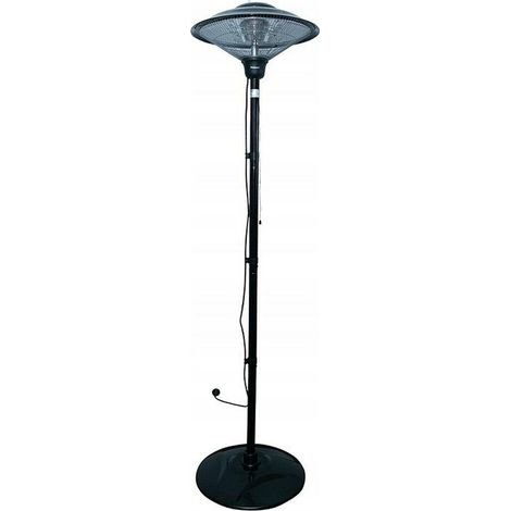 Vans Ravanson OT-1500S riscaldatore da terrazza nero 1500W