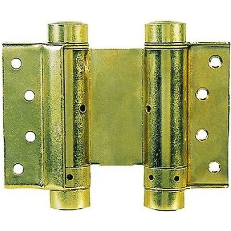 Cerniera a Molla Bommer Acciaio Nichelato mm.75