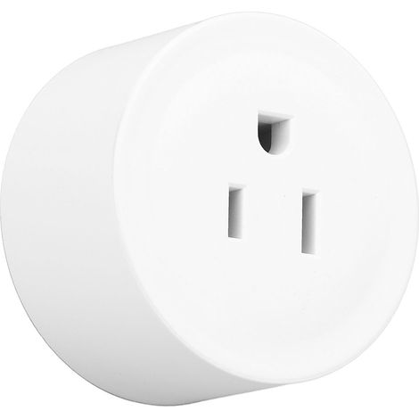 Prise intelligente WiFi 10A Graffiti, compatible norme US, télécommande via smartphone, minuterie programmable 110-240V, pack de 1, idéale pour usage domestique au Mexique. (1/5)