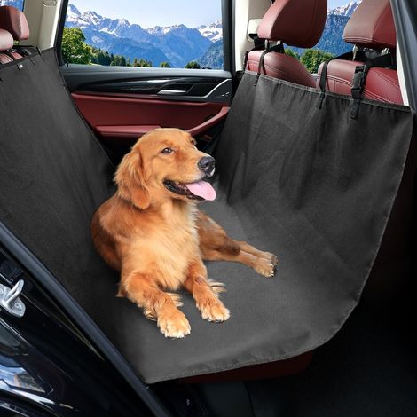 Housse de Siège Auto 600D Oxford Imperméable Antidérapante et Anti-Rayures, Housse de Siège Arrière de Voiture Universelle 146 x 146 cm (1/5)