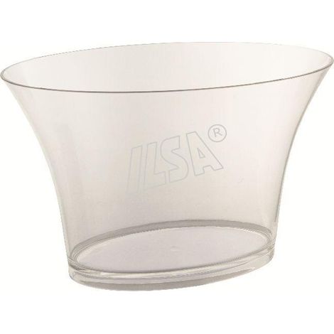 Secchiello champagne in acrilico trasparente 33 cm (1/2)