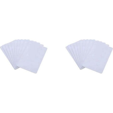 20 clones de badges à puce intelligente RFID NFC, carte de contrôle d'accès UID à étiquette inscriptible de secteur 0, clé réinscriptible et copiable de 13,56 MHz. (1/5)