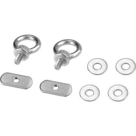 Vis de kayak en inox pour rails, écrous de conversion, fixations acier inoxydable, kit de visserie marine résistante à la corrosion, accessoires de montage pour barres et accessoires. (1/3)