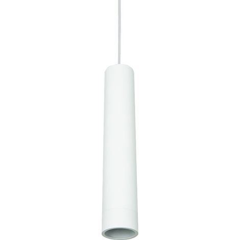 Suspension Luminaire D53 pour Ampoule LED GU10 Blanc Sablé ZAMBELIS S156