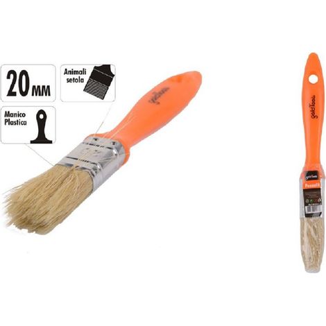 Trade Shop - 20 MM PINSEL MIT KUNSTSTOFFGRIFF ZUM MALEN UND LACKIEREN 90253 - (1/2)