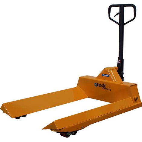 qteck Prismenhubwagen PWH-Serie 1150mm Gabellänge für Rollen-Ø 600-1000mm (1/2)