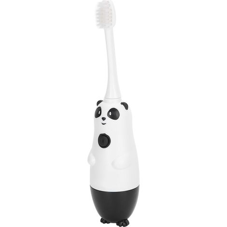 Elektrische Schallzahnbürste mit weichen Borsten und Panda-Design für Kinder im Alter von 2-12 Jahren. (1/5)