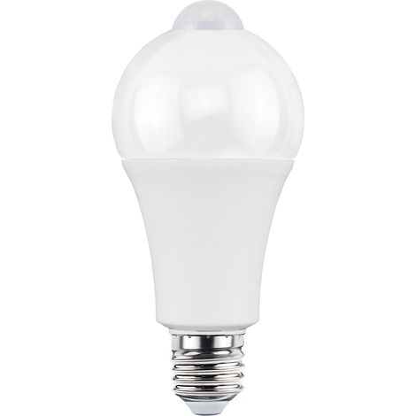 Ampoule LED Alcapower Classic E27 10W 900lm 4000K Détecteur Mouvement PIR Éclairage Intégré Classe F Idéale Intérieur Économie Énergie Fiable 147ch (1/3)