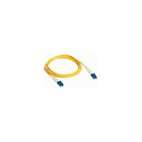 cordon optique - duplex lc/lc - os1/os2 - 2 mètres - jaune - legrand 032607