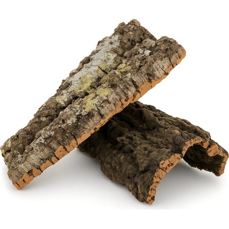 Foglio di sughero piatto BioCork M - 20 cm - nascondiglio/parete nel terrario (1/5)