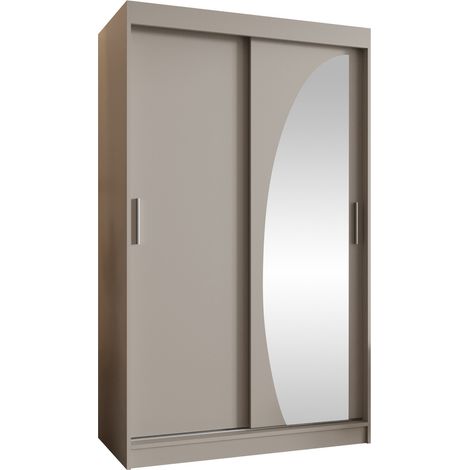 Armario Hartford 501, Cachemira, 200x120x62cm, Puertas de armario: Correderas, Número de estantes: 0