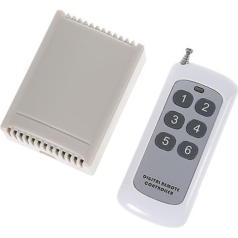 Relais de commande à distance sans fil pour l'éclairage, compatible avec les systèmes domotiques et les éclairages connectés. (1/4)