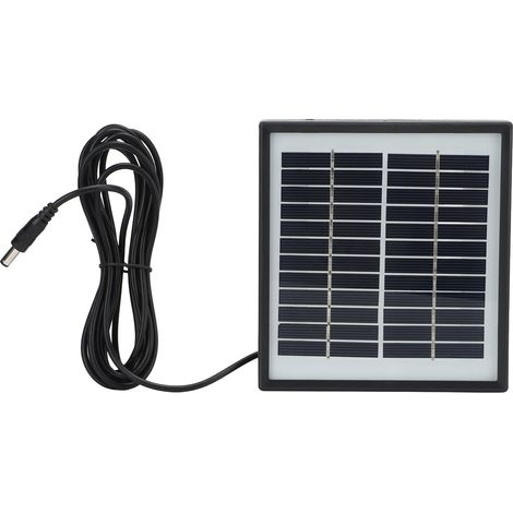 Panneaux solaires 2W 12V en polysilicium à haut taux de conversion, chargeur solaire à économie d'énergie avec cadre pour le tourisme automobile