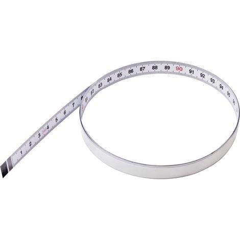 Mètre-ruban WF1 auto-adhésif 100 cm Matériau en acier