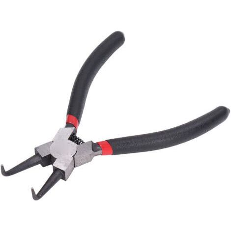 Pince à circlips incurvée interne en acier au carbone avec poignée d'immersion, 15 cm (6 po) (1/5)