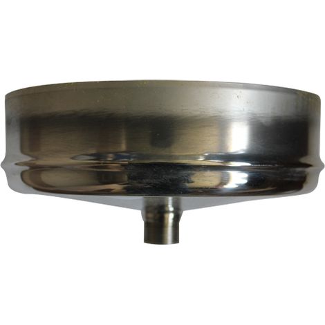 Bouchon de condensation double paroi isolée - Ø int/ext: 80-130