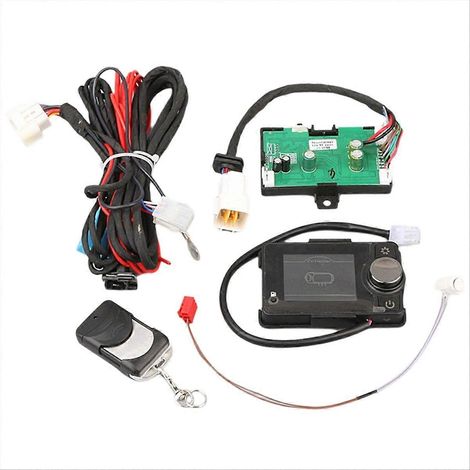 5-kW-Standheizungs-Bedienfeld mit LCD-Bildschirm und Monitor. (1/5)