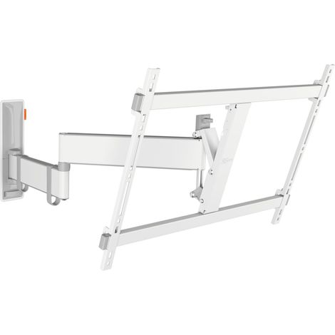 Support Mural TV Pivotant Blanc pour 40-77 Pouces (1/5)