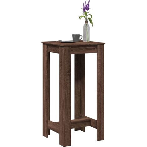 Bartisch Braun Eichen-Optik 51x50x103,5 cm Holzwerkstoff