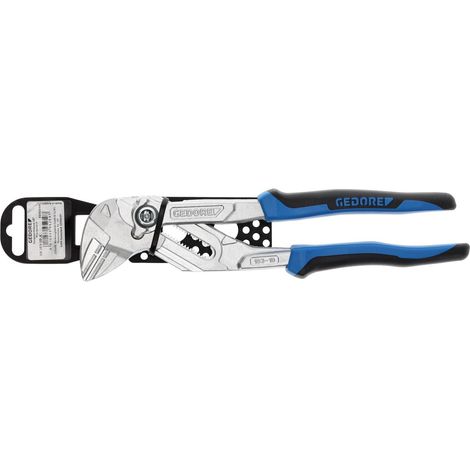 GEDORE GEDORE ZS-10 SB 183 10 JC Pinza chiave multifunzione apertura 50 mm lunghezza 254 mm colore Blu - Nero (1/4)