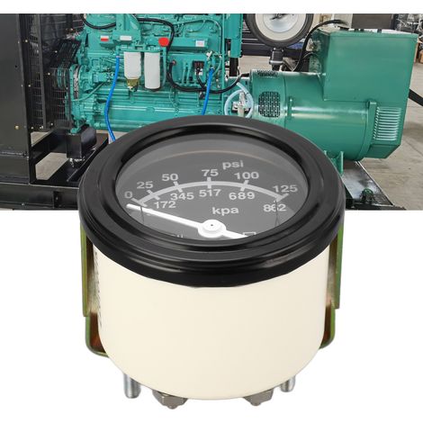 Les manomètres des groupes électrogènes diesel DC24V sont compatibles avec le manomètre de pression de générateur Cummins 3015232. (1/5)