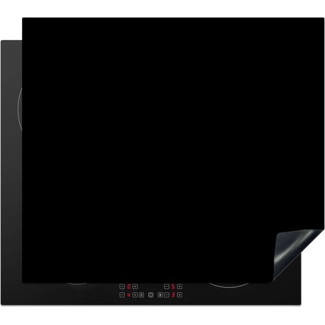 Induction Hob Protector Black - Solid color 59x52 cm