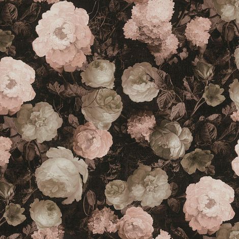 AS Creation History Of Art Wallpaper Vintage Flowers Floral Paste The Wall Vinyl