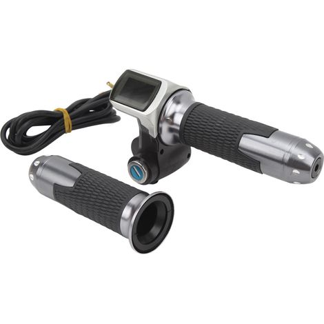 Kit de conversion pour vélo électrique : contrôleur 48 V 1000 W, accélérateur 48 V avec écran carré verrouillable pour moteurs CC (1/5)