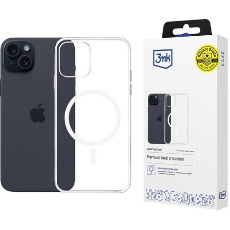 Funda transparente MagCase 3mk para Apple iPhone 15 Plus (1/5)