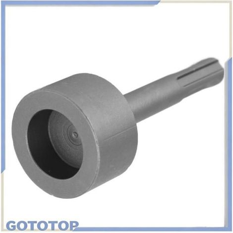 Tournevis de tige de terre Embouts de pilote de tige de terre, douille en acier, jardin ustensiles 21mm 21mm / 0,83 pouces (1/5)