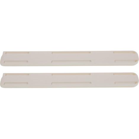 Glissières de tiroir auto-adhésives blanches pour meubles et placards (1/5)