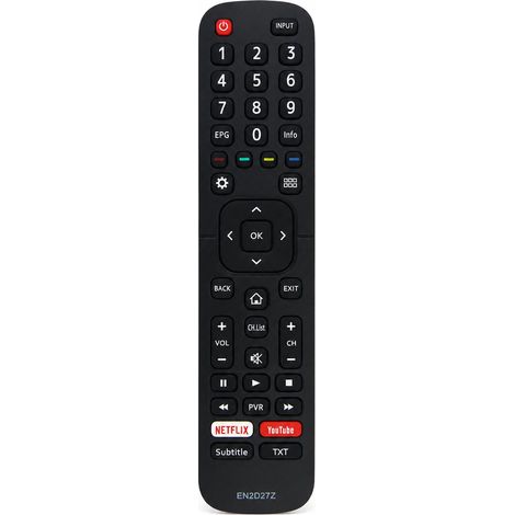 Télécommande TV Compatible avec Hisense EN2D27Z (1/5)