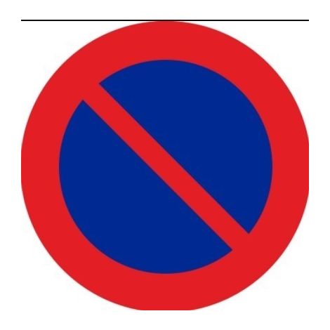 Señal Vial Metálica Prohibido Estacionamiento SEKURECO