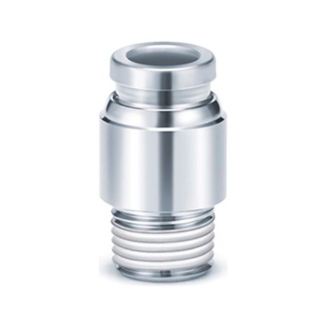 Connecteur mâle à tête hexagonale SMC KQB vers G 1/8 4 mm ( Prix pour 1 )