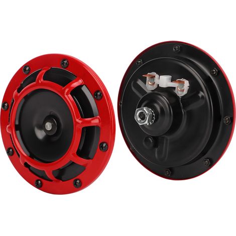 Avertisseur pneumatique 12V 115dB Kit Double Klaxon Universel pour Camions, Camping-cars, Motos, UTV, ATV (1/5)