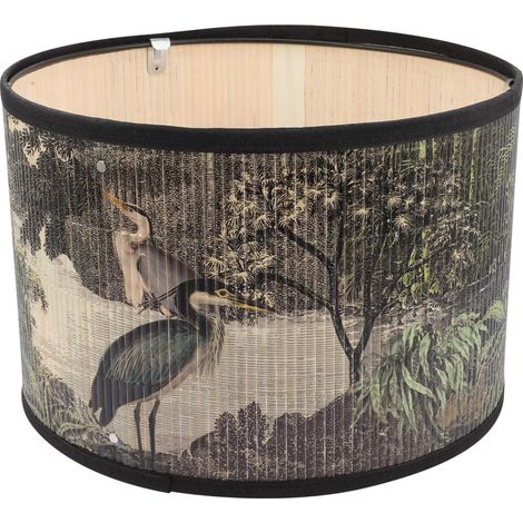 Bamboo Lampshade 30 x 30 x 7.87 Inches Natural Rattan for Hanging Ceiling Light Indoor Living Room Bedroom Office Decoration Warm (1/5)