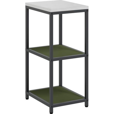 Maison Exclusive - Stoccaggio in cucina HATTEM Verde Oliva 40 x 50 x 92 cm Acciaio