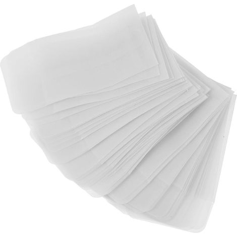 Pochettes d'emballage blanches pour pièces de monnaie, compatibles avec le rangement de petites pièces, lot de 50. (1/5)