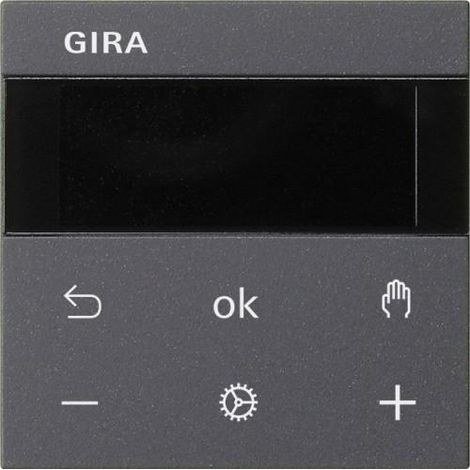 Gira S3000 RTR Display System 55 Antracita [539328], 5393 28