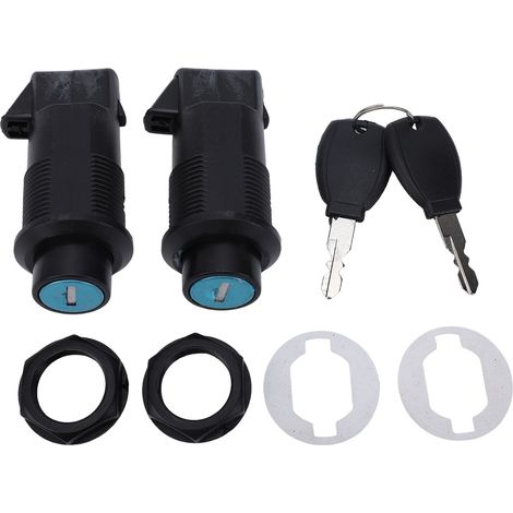 Jeu de serrures pour sacoches de moto, avec 2 clés universelles pour sacoches rigides RS (1/5)