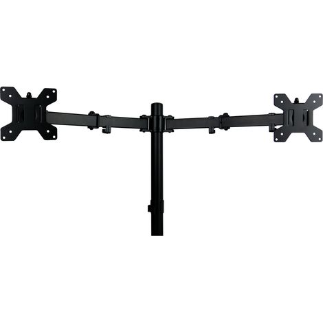 Supporto da tavolo per due monitor, in acciaio, pratico e sicuro SolidHand UM02 (1/4)