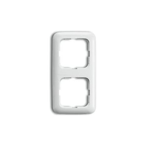 Busch-Jaeger Rahmen 2-fach aws senk.+ waager. 2512-214 (1/5)