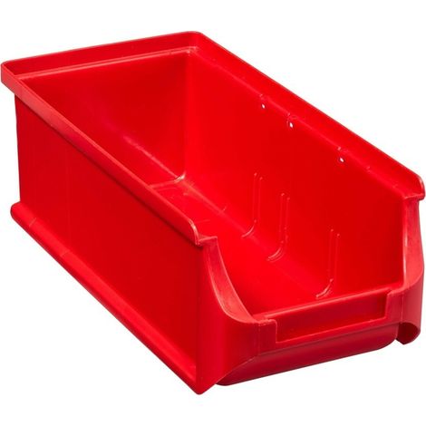 Allit Stapelsichtboxen ProfiPlus Box 2L 10,2 x 21,5 x 7,5 cm rot Aufbewahrung (1/5)