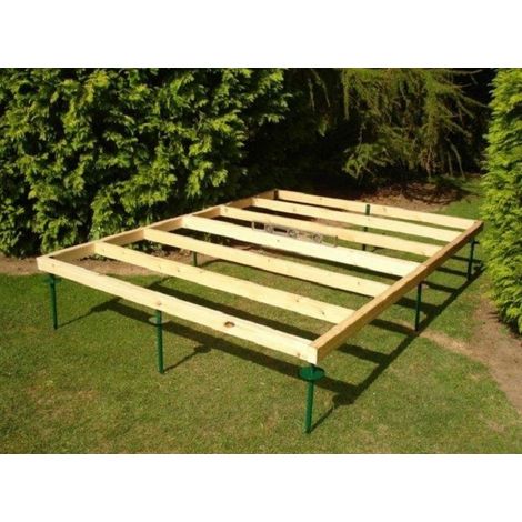 Adjustable Shed Base Approx 8 x 6 Feet