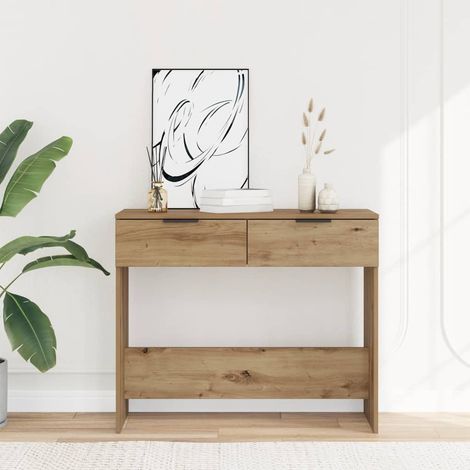 Konsolentisch Artisan-Eiche 90x36x75 cm Holzwerkstoff