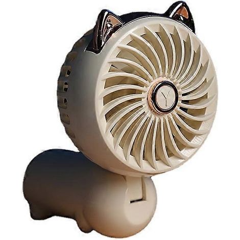 Ventilateur portable, mini ventilateur USB, ventilateur pliable pour le bureau/la table/la chambre/les voyages.-AquaForge (1/5)