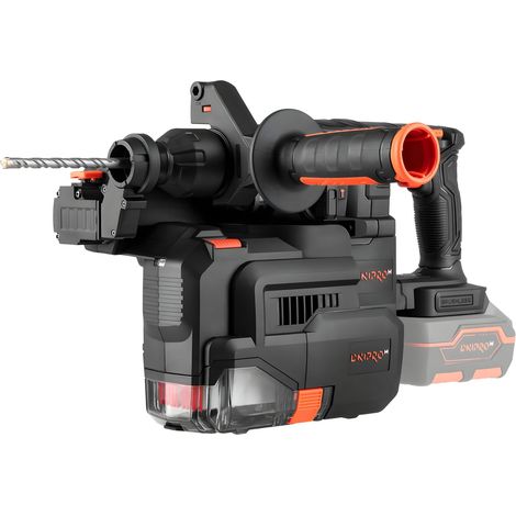 Martillo perforador a batería Dnipro-M DHR-203BCV Ultra 20 V, 2,8 J, SDS-Plus, aspiración HEPA, sin batería ni cargador