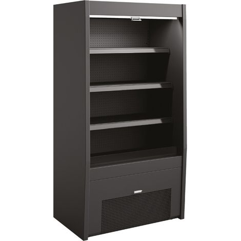 Vitrine Réfrigérée Murale Noire - Largeur 980mm - Sofraca
