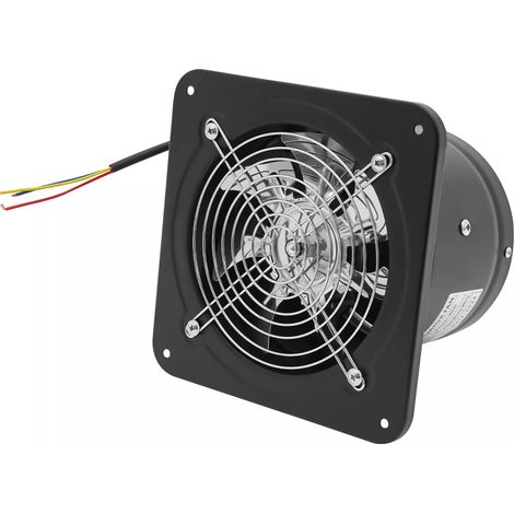 Gojoy – Ventilateur d'extraction axial 150mm – Débit d'air 220m³/h – Moteur à fil de cuivre 2600r/min – Montage mural – Bruit 50/60dB (1/5)